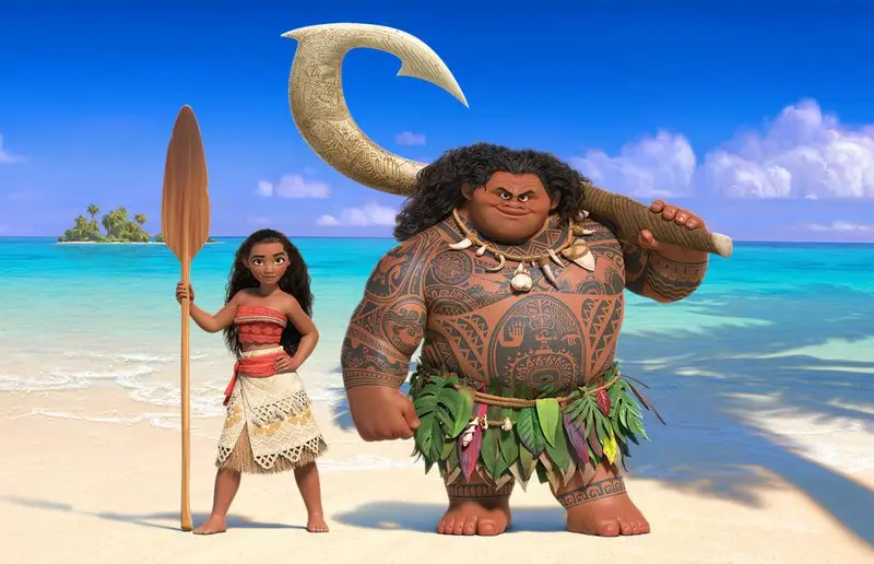Maui película Moana de Disney