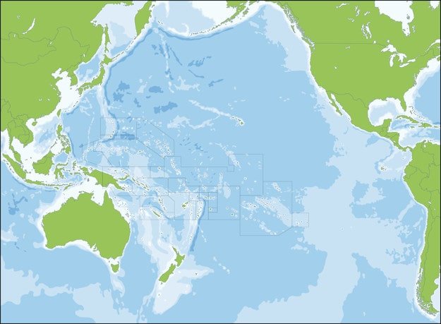 theinfinitynz-mapa-oceania-nueva-zelanda Flora y Fauna de Nueva Zelanda - Mapa de Oceanía Nueva Zelanda